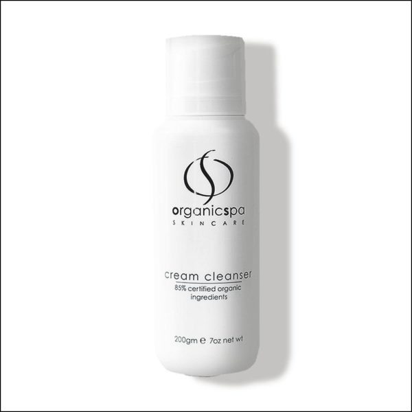 witte flacon Cream Cleanser van OrganicSpa