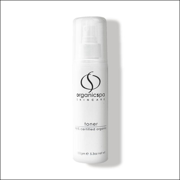 witte flacon Toner van OrganicSpa