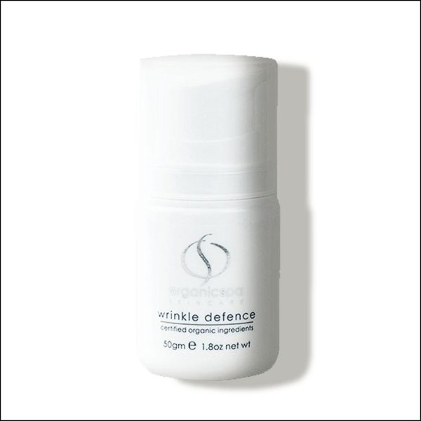 witte flacon Wrinkle Defence van OrganicSpa